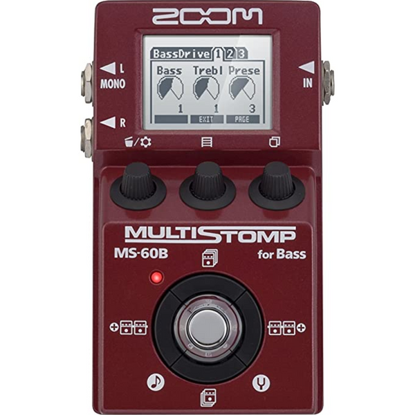 Zoom MS60B Multi-Stomp Bass Pedal